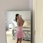 Sky to Moon  Dress Mini Floral Pink Photo 1