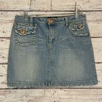 L.A. Blues Jean Skirt Stretch Vintage-10 Photo 0
