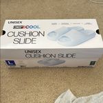 32 Degrees Heat 32 Degrees brand Blue Unisex Cushion Slides Photo 3