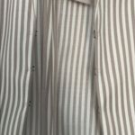 Akris Punto Wool Striped Blazer Hidden Closures Size 12 Photo 6