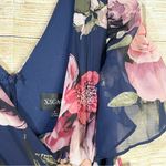 XScape floral tiered chiffon lined gown women size 4 Photo 11