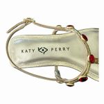 Katy Perry Camie Gemstone Gold Sandal NIB Size 7 Resort And Vacation Chic Photo 5