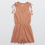 Aerie  Tie Shoulder Romper Photo 2