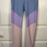 Outdoor Voices 7/8 Spring Tri Colored Leggings Pastel Lilac Lavender Dahlia Athl Photo 9