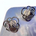 Vintage Sarah Cove clip earrings Silver Photo 8