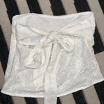 PacSun Beverly & Beck White Pointelle Strapless Top Photo 1