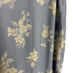 Reformation Reverie Light Blue Floral Sweetheart Sheath Maxi Dress Size 10 Photo 9