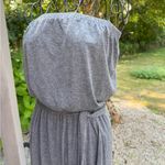 Women’s Grey strapless belted jumpsuit Gray Size M Photo 1