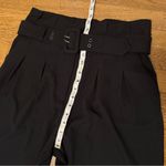 DO+BE Women's pleated front Black Belted trousers size L Photo 11