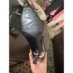 Tod's  Women's Black Leather Side Zipper Pointed Toe Heeled Boots Size 10 Photo 8