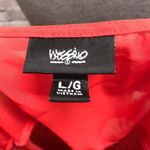 Mossimo Red Dolman Sweater Chiffon Back Large Red Photo 4