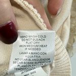 Joseph A Gold Floral Applique Sweater Gold Sequins Size XL Beige Holiday Glamour Photo 5