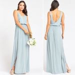 Show Me Your Mumu  Kendall Maxi Dress in Silver Sage Crisp NWT Medium Photo 0