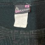 Volcom  Vintage Black Thermal Sweater Pullover Top Size Small Photo 2