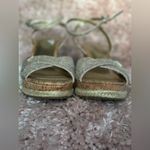 Guess  Metallic Strappy Platform Wedges Womens Size 11 Photo 4