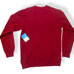 Columbia  Long Sleeve Sweatshirt Size Small Red‎ NWT Photo 1