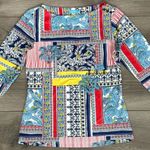 J. McLaughlin J.‎ McLaughlin Catalina Cloth Wavesong Tee Shirt Multicolor Size XS Photo 3