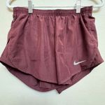 Nike Running Shorts Dri-FIT Lot of 2 Tempo Track Size XS Maroon and Black Photo 1