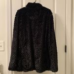 Simply Southern Women's  Sherpa Style Faux Fur Pullover Jacket Black Size XXL Photo 7