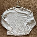 Puma Speckled Light Gray Grey Crewneck Sweatshirt Activewear Top Shirt Women XS Photo 8