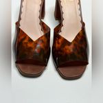 Mules Hannah Tortoiseshell de Miss L Fire Block Mules Brown Size 7.5 Photo 2