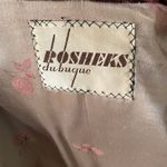 ROSHEKS dubuque Vintage Real Fur Coat Brown Size M Photo 10