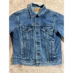 Levi's Jacket Mens 50 Blue Jean Denim Trucker Type III 80s 70506 Size 42 VTG Photo 1