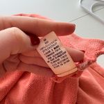 Blue B Collection Coral Orange Peasant Top Womens Size L Cropped Pink Size L Photo 7