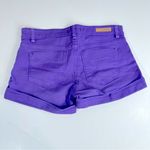 Sanctuary ‎ Purple Denim Shorts Size 24 Photo 1
