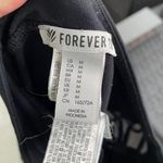 Forever 21 Black Activewear Crop Leggings With Braided Open Side Photo 6