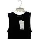 Athleta  Cloudlight Asymmetrical Side Tie Tank Size Medium Black NWT Workout Photo 2
