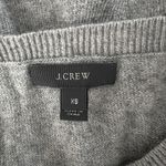 J. Crew Sweater Womens XS‎ Gray White Feathers Wool Rabbit Hair Blend Preppy Photo 6
