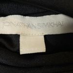 Jonathan Simkhai Black White Polka Dot Spaghetti Strap V neck Jumpsuit Size 4 Photo 5