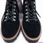 Madewell NEW  The Citywalk Lugsole Hiker Boot in Leather, True black‎ 8 Photo 12