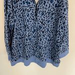 Talbots T By  Animal Print Pullover Sweatshirt Size 2X Photo 2