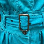 Vintage 80’s Gitano Teal full skirt dress. Size M Blue Size M Photo 8