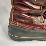 Sorel Joan of Ark Premium red leather boots size 8.5 Photo 3
