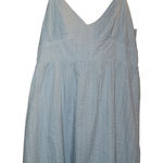 Blue Rain  Sleeveless Blue Dress Size Large NWT Photo 0