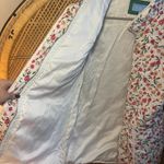 Draper James 🌷🎀Women’s RSVP White Floral Quilted Jacket LNC Small Photo 9