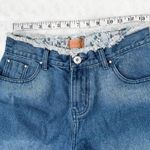POL  Frayed Waist Distressed Mom Jeans small Photo 6