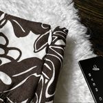 Iz Byer NWT  Juniors Brown and White Floral Skirt Photo 6