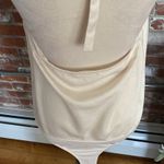Mustard Seed  Cream Scoop Neck Halter Bodysuit Size L Photo 6
