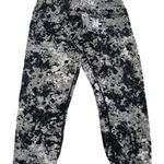 Calvin Klein  Performance Leggings Womens‎ Large Black White Print Athletic Crop Photo 0