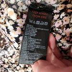 Urban Outfitters Pink White Micro Floral Patterned Puff Sleeve Top Size Small Photo 6