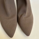 ZARA  woman’s stretch fabric high heel lace up boots Sz 41 Photo 10