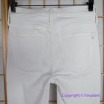 Madewell NEW Kick Out Crop Jeans in pure white, 24 Photo 9