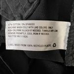 A New Day Womens Khaki Pants Stretch Straight Leg Flat Front Black Size 6 Photo 6