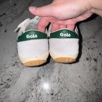 Gola Badminton Court Sneakers 9 Off White / Green Photo 5