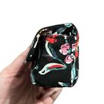 Vera Bradley  Kiss Me Twice Lipstick Holder/Case with Mirror in Perennials Noir Photo 4