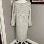 Daily Ritual Black and White Stripe Maxi Dress NEW with tags Size XL Photo 2